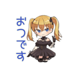 金髪ゴスロリの女の子★観劇会（個別スタンプ：10）