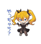 金髪ゴスロリの女の子★観劇会（個別スタンプ：32）