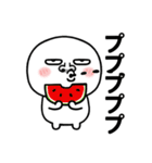 大きな鼻の人の日常生活（個別スタンプ：18）