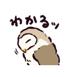 もうエッホエッホしたくないメンフクロウ（個別スタンプ：32）