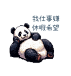 中国語っぽいの話すパンダ【連絡】（個別スタンプ：2）