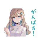 ふんわり女子の日常♡スタンプ（個別スタンプ：17）