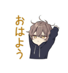 ちびパーカーくんの昆虫採集（個別スタンプ：8）