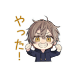 ちびパーカーくんの昆虫採集（個別スタンプ：17）