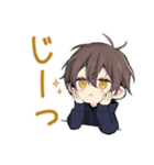 ちびパーカーくんの昆虫採集（個別スタンプ：24）