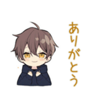 ちびパーカーくんの昆虫採集（個別スタンプ：37）