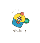 へんてこスタンプ基本編（個別スタンプ：18）