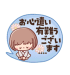敬語で挨拶★ぶちゃこの日常(再販)（個別スタンプ：35）