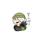 軍人さんスタンプ（個別スタンプ：7）