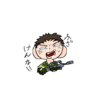 軍人さんスタンプ（個別スタンプ：10）