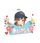 交通誘導あべちゃんの仲間たち（個別スタンプ：19）