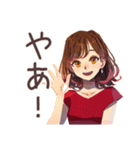 やさしい妻の毎日挨拶♡家族用（個別スタンプ：3）