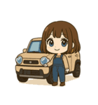 ちびキャラMARU。のスタンプ（個別スタンプ：15）