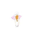 おどる女の子（個別スタンプ：5）