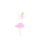 おどる女の子（個別スタンプ：6）