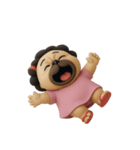 怒りっぽいブルドッグママ (NT)（個別スタンプ：2）