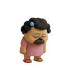 怒りっぽいブルドッグママ (NT)（個別スタンプ：27）