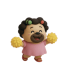 怒りっぽいブルドッグママ (NT)（個別スタンプ：30）