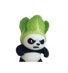 野菜頭のパンダ (NT)（個別スタンプ：15）