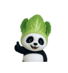 野菜頭のパンダ (NT)（個別スタンプ：22）