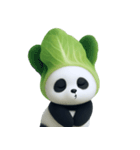 野菜頭のパンダ (NT)（個別スタンプ：26）