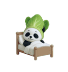 野菜頭のパンダ (NT)（個別スタンプ：38）