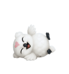 白い魔法のフクロウ (NT)（個別スタンプ：4）
