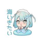 ちび天使界隈ちゃんの夏あるある（個別スタンプ：12）