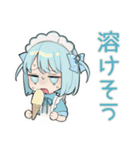 ちび天使界隈ちゃんの夏あるある（個別スタンプ：17）