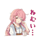 おうちでほっこり★ふんわりかわいい女の子（個別スタンプ：25）