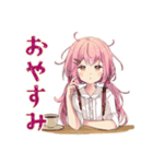 おうちでほっこり★ふんわりかわいい女の子（個別スタンプ：38）