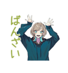 クールな女子の毎日挨拶★（個別スタンプ：22）