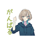 クールな女子の毎日挨拶★（個別スタンプ：26）