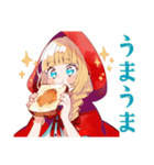 赤ずきんの森★ソロキャンプ（個別スタンプ：23）