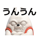 デカ動く 3D擦れうさぎ3（個別スタンプ：22）