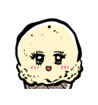 バニラアイスの表情（個別スタンプ：34）