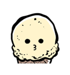 バニラアイスの表情（個別スタンプ：35）