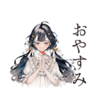 巫女さんの毎日ご挨拶スタンプ（個別スタンプ：8）