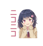 ふんわり女子中学生★浴衣でお祭り（個別スタンプ：20）