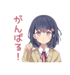 ふんわり女子中学生★浴衣でお祭り（個別スタンプ：24）