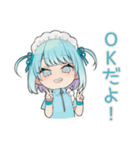ちび天使界隈ちゃんの夏フェス参戦（個別スタンプ：14）