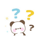 メッセージパンダ☆大人カラフルデカ文字（個別スタンプ：25）