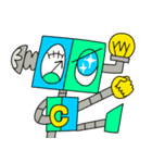 仲良しロボットのLINEスタンプ2（個別スタンプ：1）