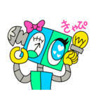 仲良しロボットのLINEスタンプ2（個別スタンプ：5）