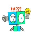 仲良しロボットのLINEスタンプ2（個別スタンプ：16）
