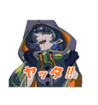 アオウミウシちゃんLINEスタンプ（個別スタンプ：11）