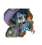 アオウミウシちゃんLINEスタンプ（個別スタンプ：15）