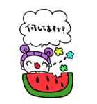 かわいい日常会話ビックスタンプ166修正0（個別スタンプ：11）