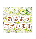 飛び出す！大人やさしい野の花 修正版（個別スタンプ：7）