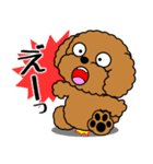 飛び出す！いつでも使えるトイプー（個別スタンプ：20）